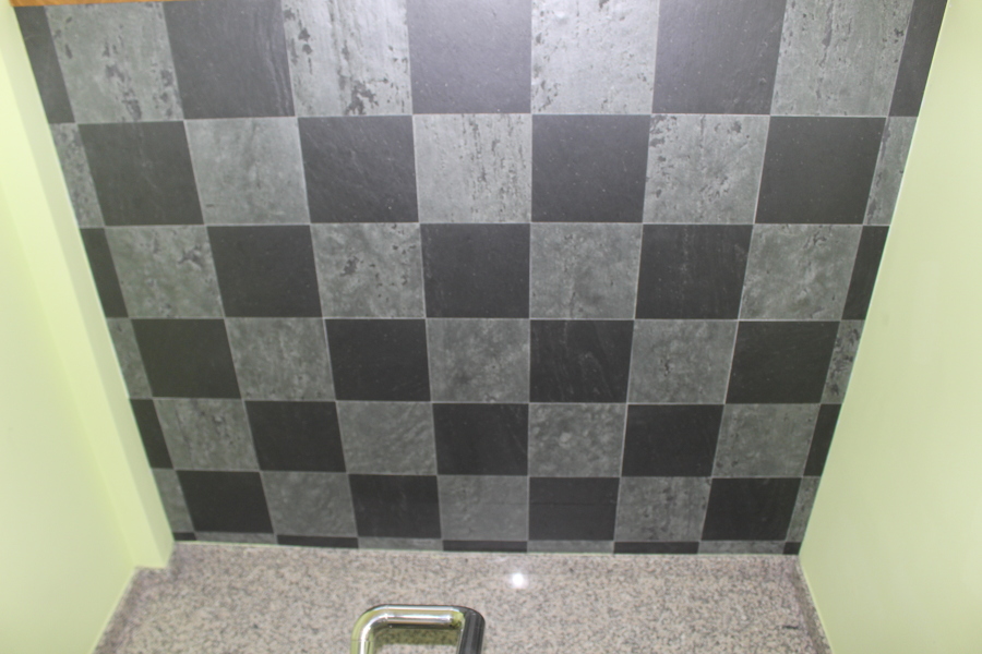 Tablero de ajedrez en pared