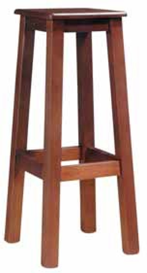 Taburete alto liso