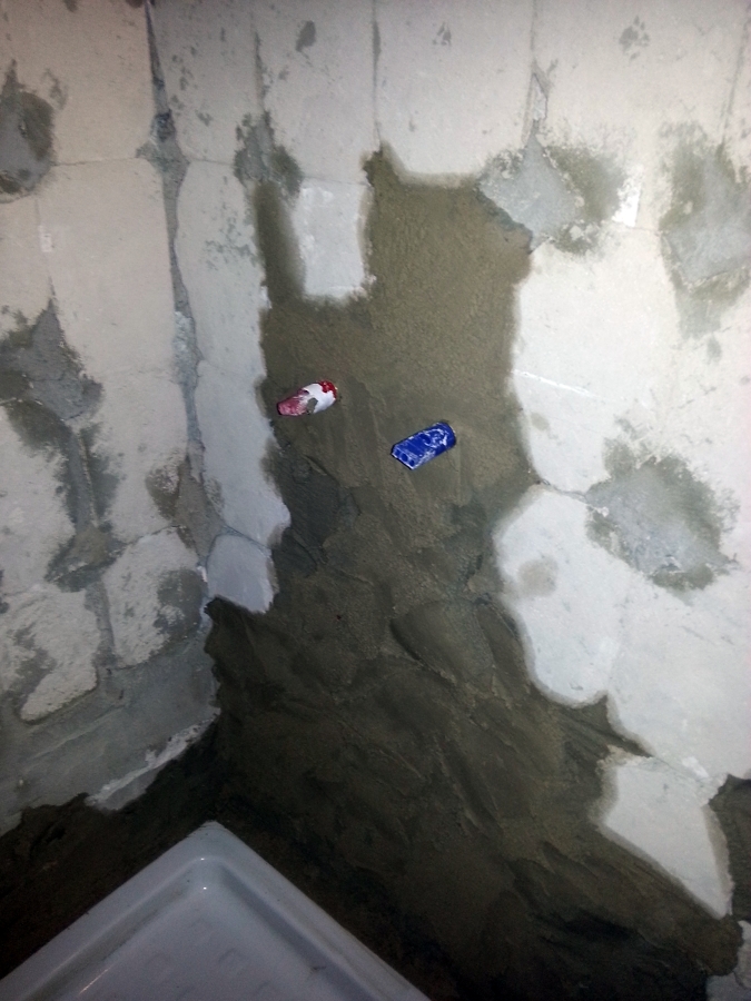 Tapado de instalaciónes