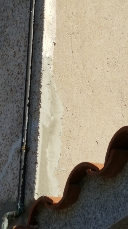 Tapado lateral de grietas