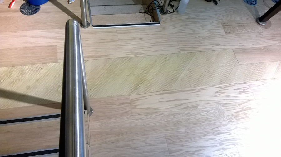 tarima de chapa natural de roble