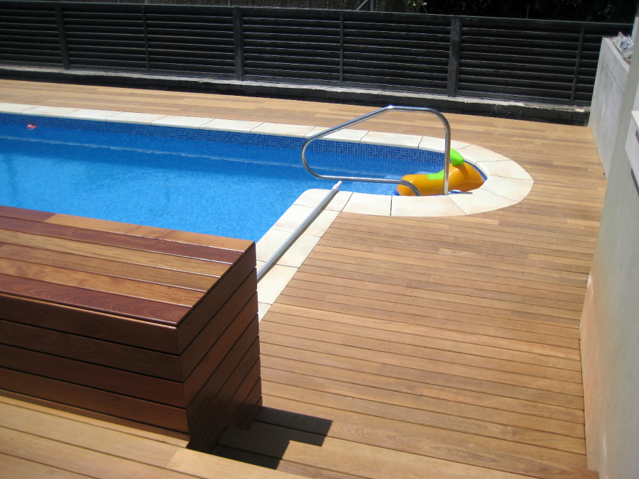 Tarima de Exterior Ipe Grapa Vista