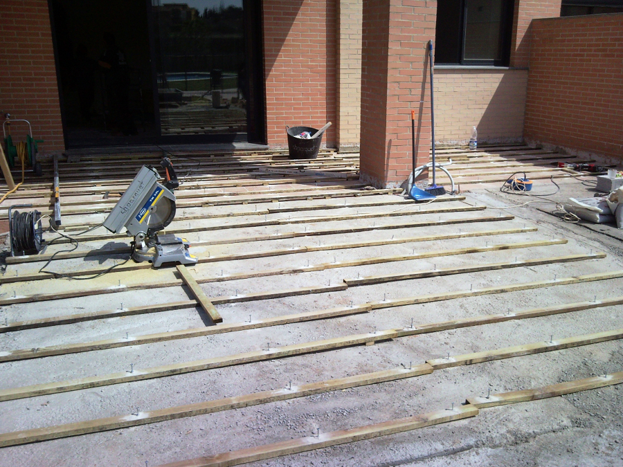 TARIMA EXTERIOR FIBERON PROFESSIONAL GRIS