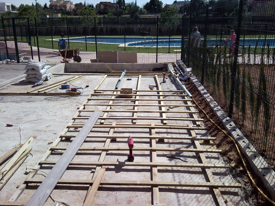 TARIMA EXTERIOR FIBERON PROFESSIONAL GRIS