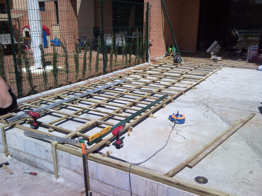 TARIMA EXTERIOR FIBERON PROFESSIONAL GRIS