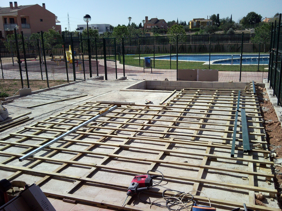 TARIMA EXTERIOR FIBERON PROFESSIONAL GRIS