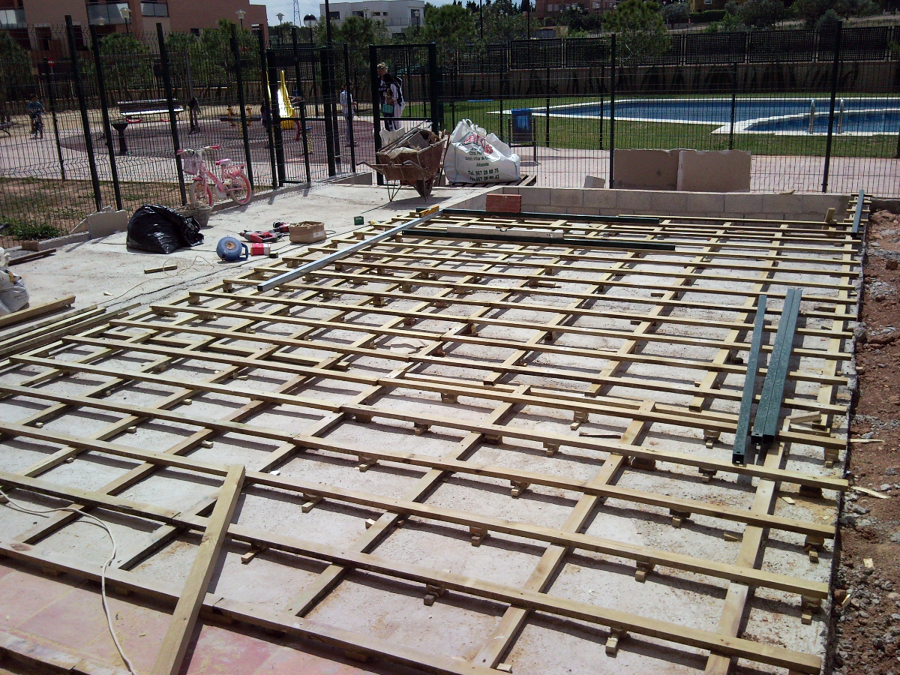 TARIMA EXTERIOR FIBERON PROFESSIONAL GRIS