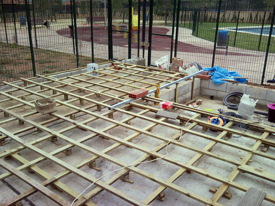 TARIMA EXTERIOR FIBERON PROFESSIONAL GRIS