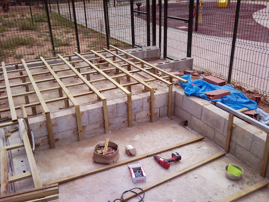 TARIMA EXTERIOR FIBERON PROFESSIONAL GRIS