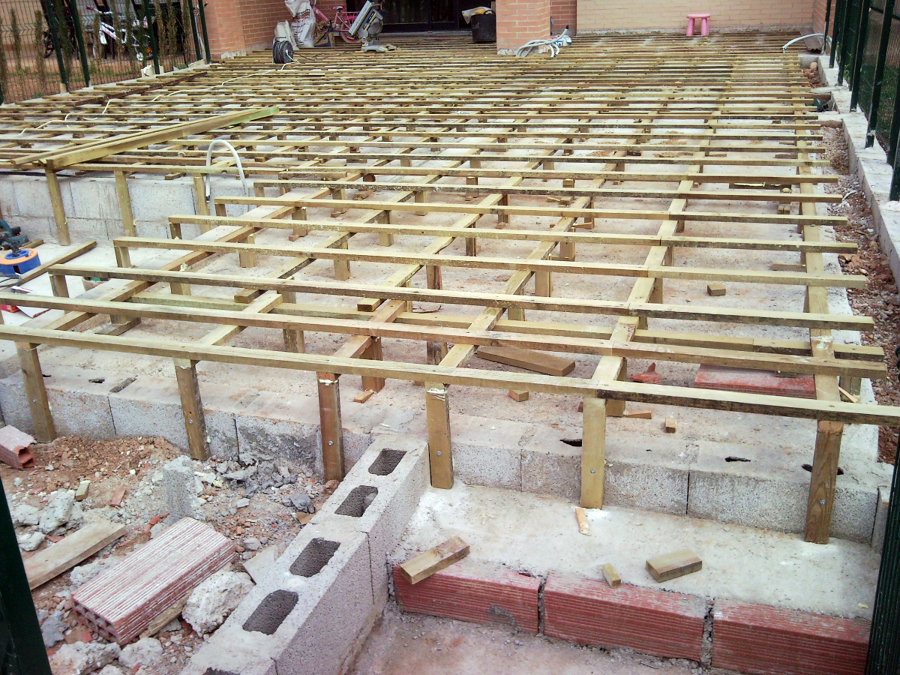 TARIMA EXTERIOR FIBERON PROFESSIONAL GRIS