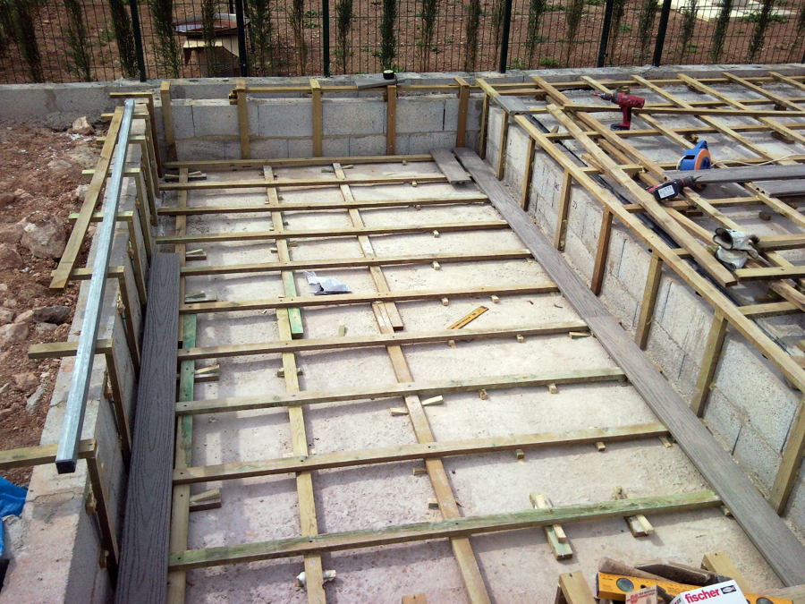 TARIMA EXTERIOR FIBERON PROFESSIONAL GRIS