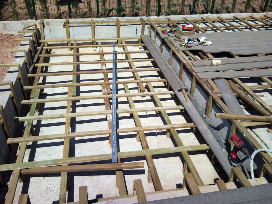 TARIMA EXTERIOR FIBERON PROFESSIONAL GRIS