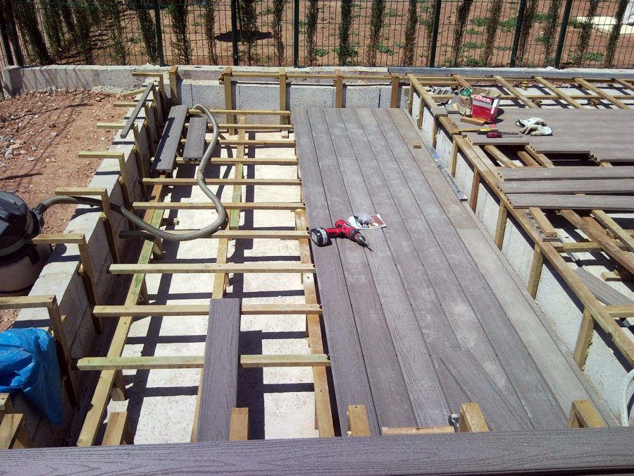 TARIMA EXTERIOR FIBERON PROFESSIONAL GRIS