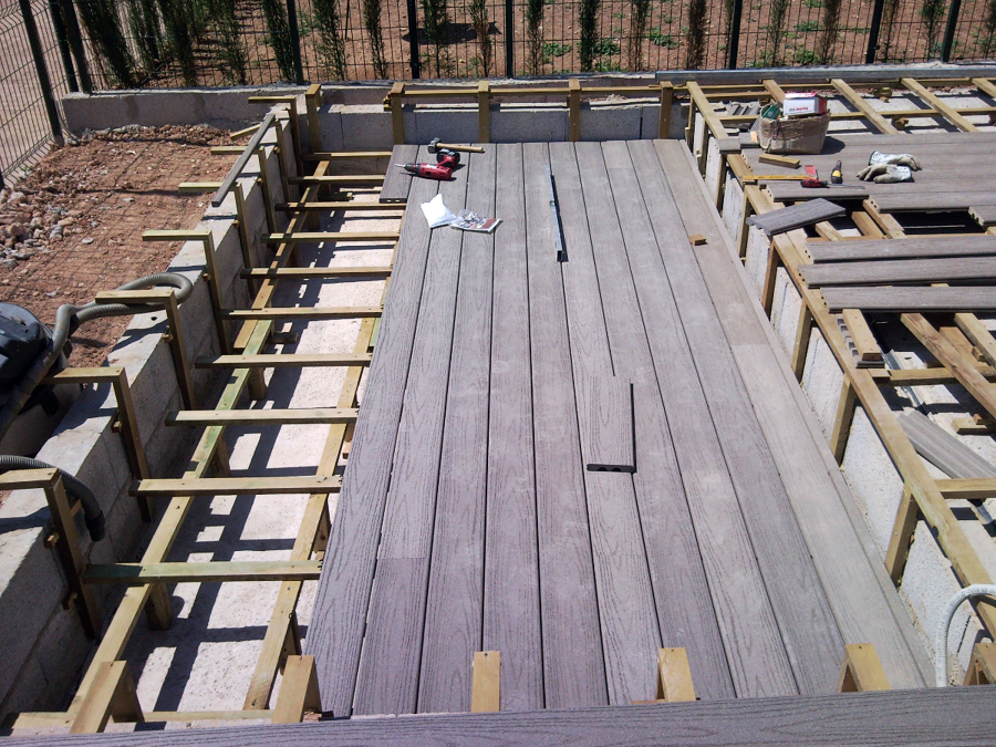 TARIMA EXTERIOR FIBERON PROFESSIONAL GRIS