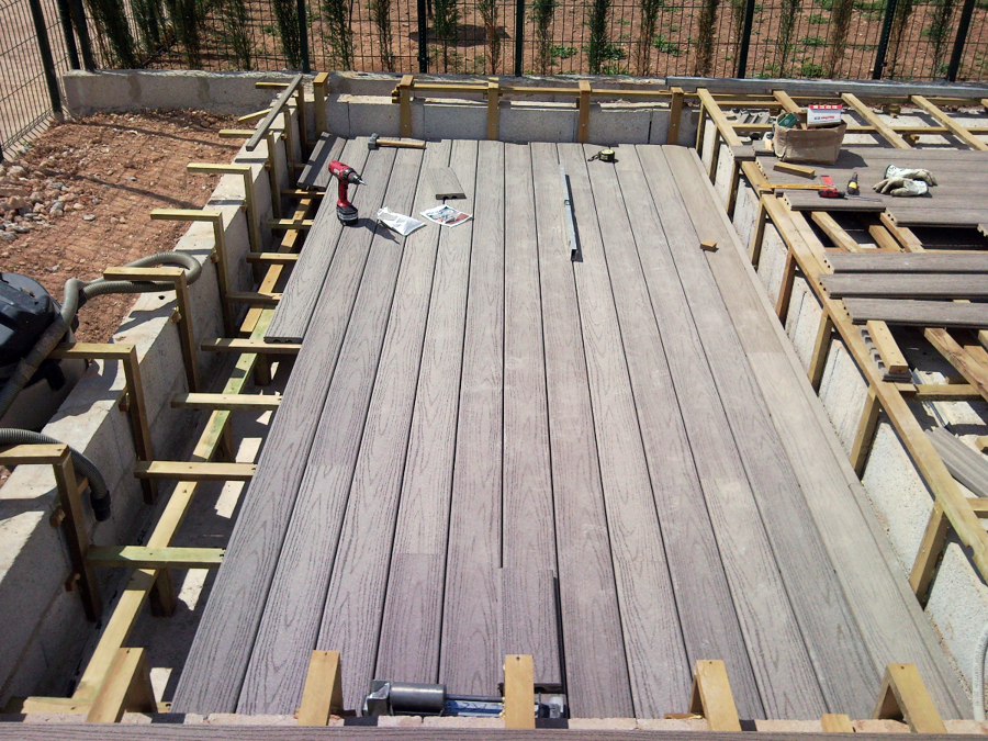 TARIMA EXTERIOR FIBERON PROFESSIONAL GRIS