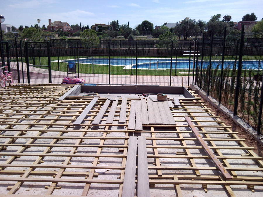 TARIMA EXTERIOR FIBERON PROFESSIONAL GRIS