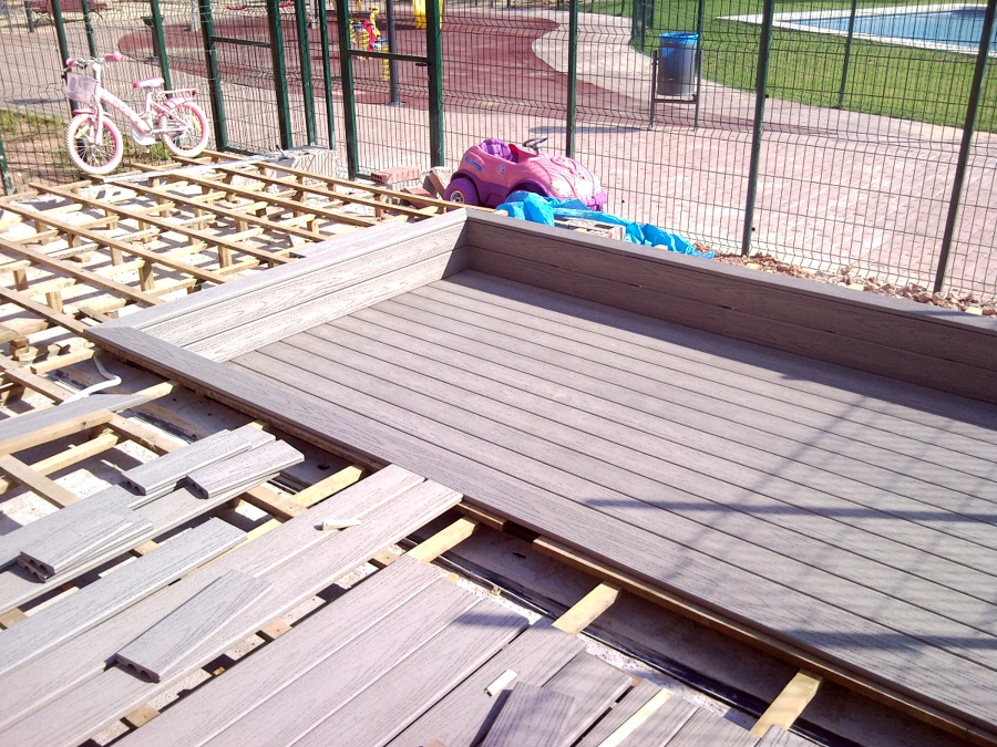 TARIMA EXTERIOR FIBERON PROFESSIONAL GRIS