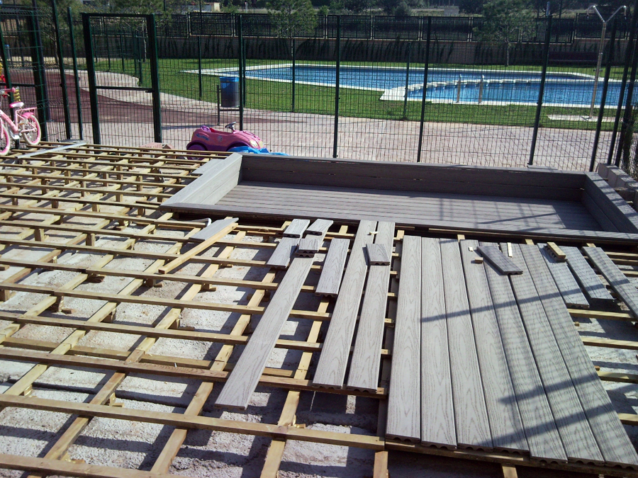 TARIMA EXTERIOR FIBERON PROFESSIONAL GRIS