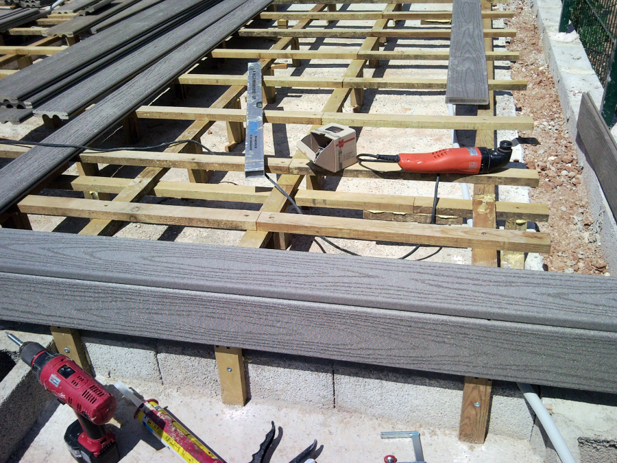 TARIMA EXTERIOR FIBERON PROFESSIONAL GRIS