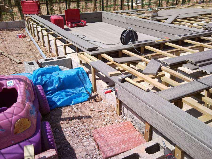 TARIMA EXTERIOR FIBERON PROFESSIONAL GRIS