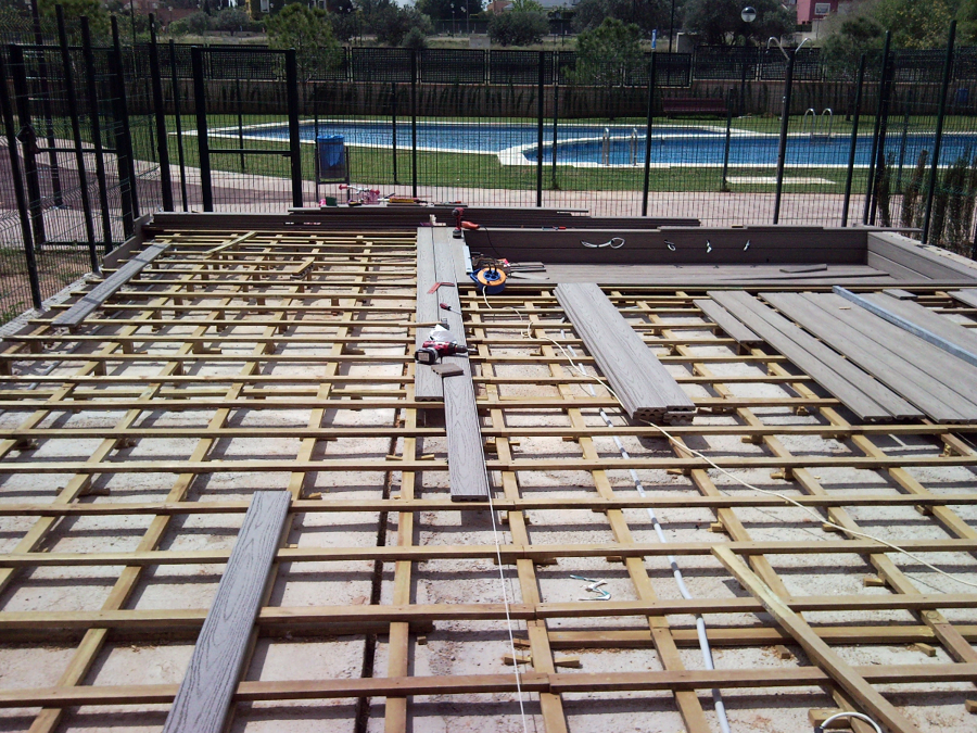 TARIMA EXTERIOR FIBERON PROFESSIONAL GRIS