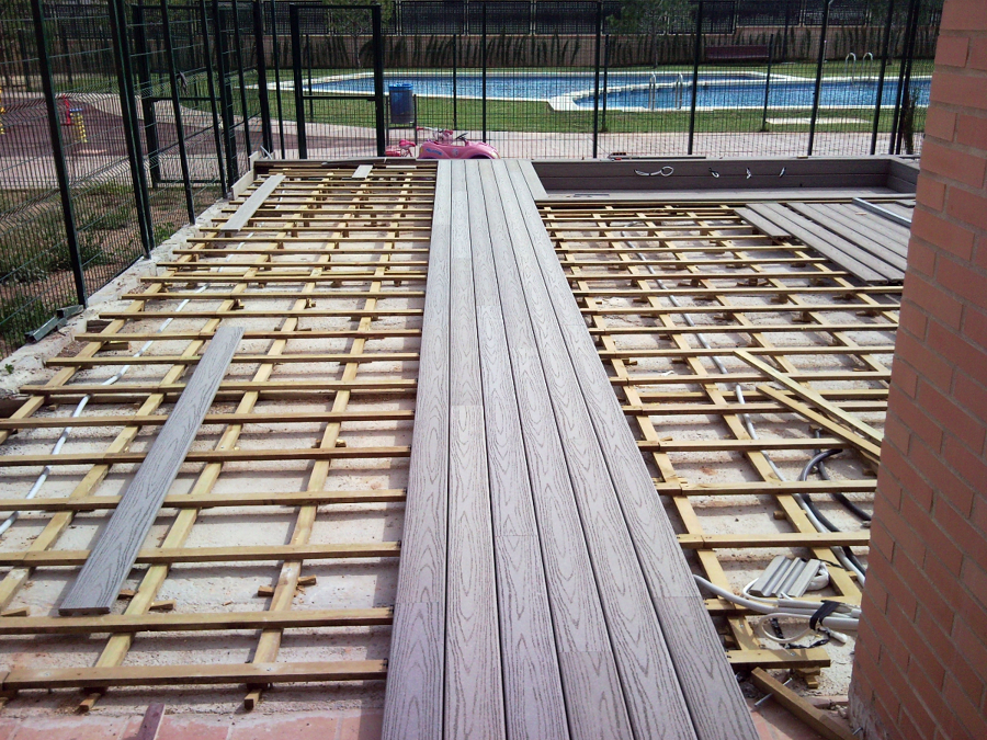 TARIMA EXTERIOR FIBERON PROFESSIONAL GRIS