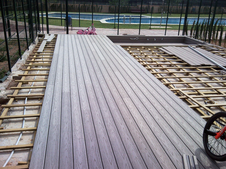 TARIMA EXTERIOR FIBERON PROFESSIONAL GRIS