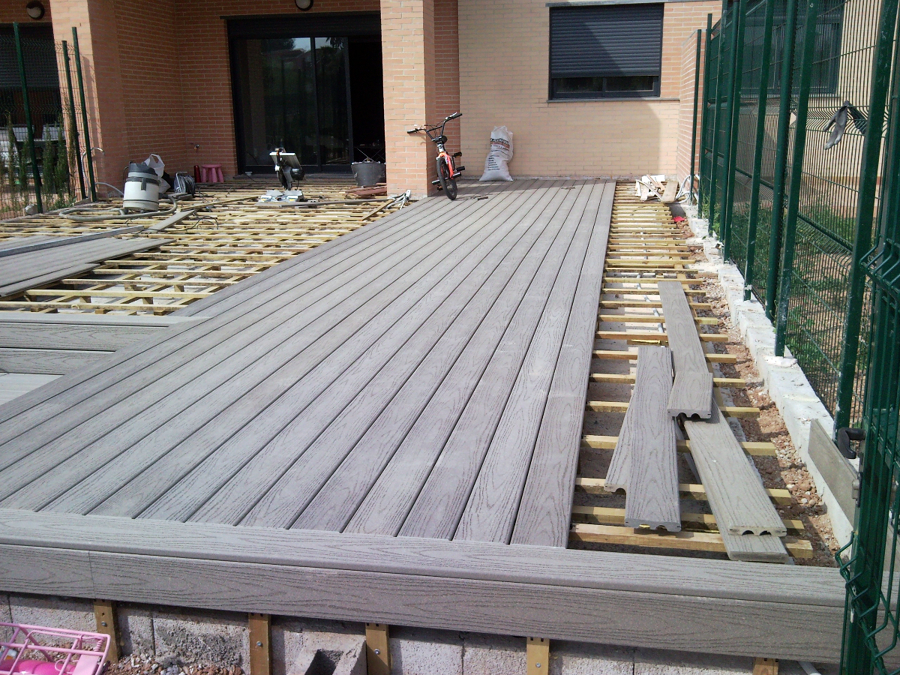 TARIMA EXTERIOR FIBERON PROFESSIONAL GRIS