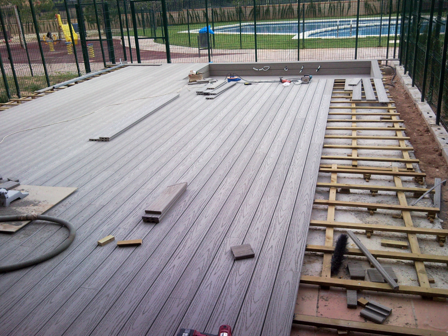 TARIMA EXTERIOR FIBERON PROFESSIONAL GRIS