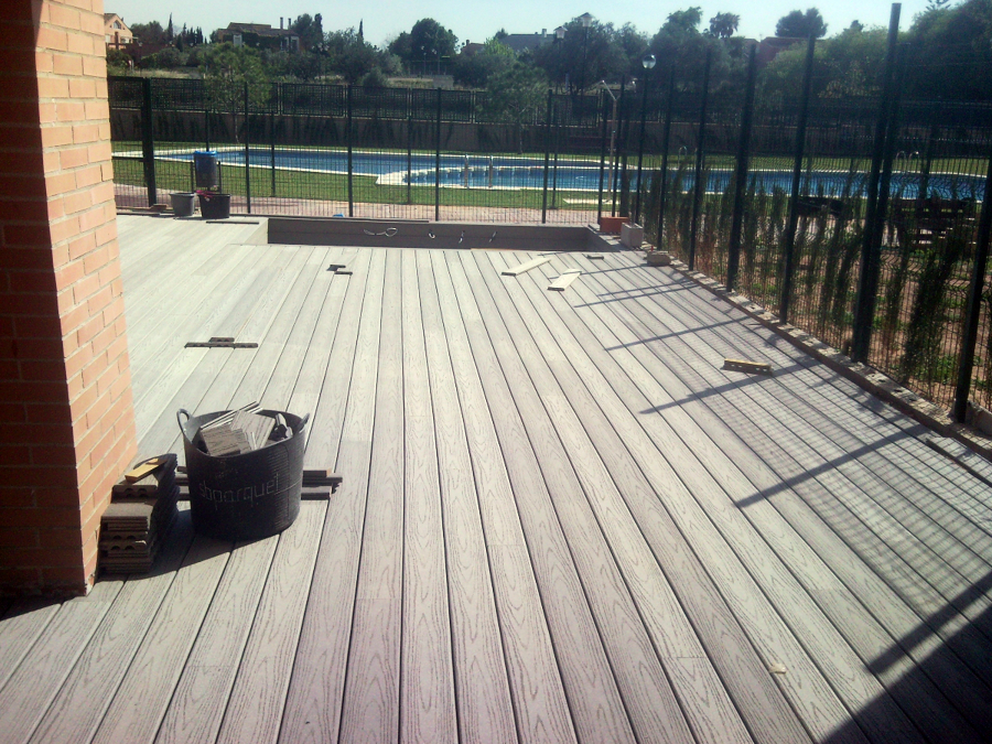 TARIMA EXTERIOR FIBERON PROFESSIONAL GRIS