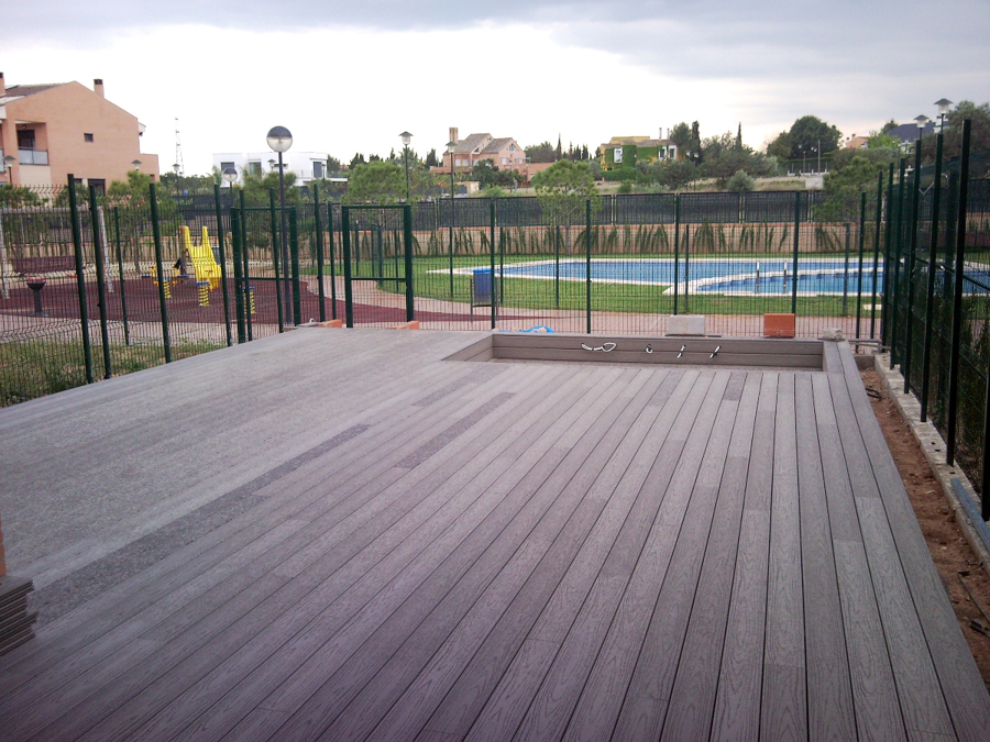 TARIMA EXTERIOR FIBERON PROFESSIONAL GRIS