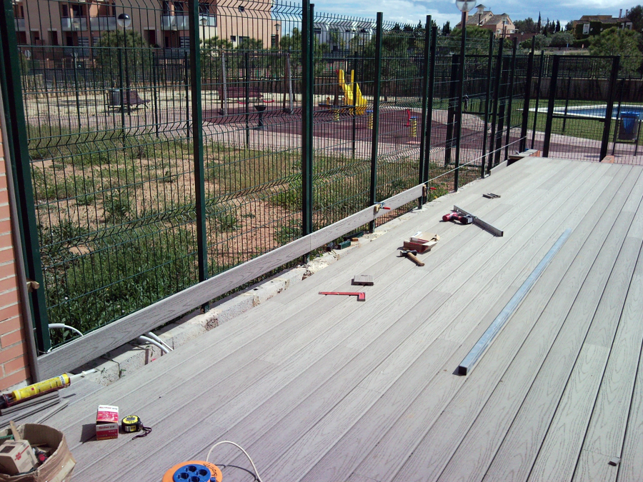 TARIMA EXTERIOR FIBERON PROFESSIONAL GRIS