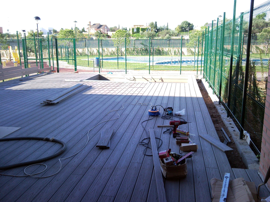 TARIMA EXTERIOR FIBERON PROFESSIONAL GRIS