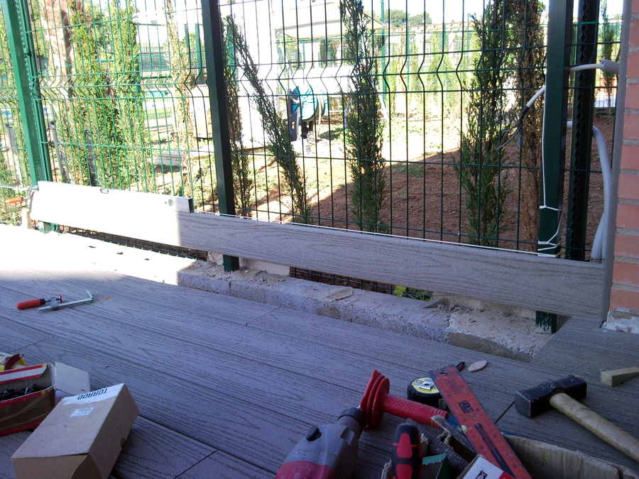 TARIMA EXTERIOR FIBERON PROFESSIONAL GRIS