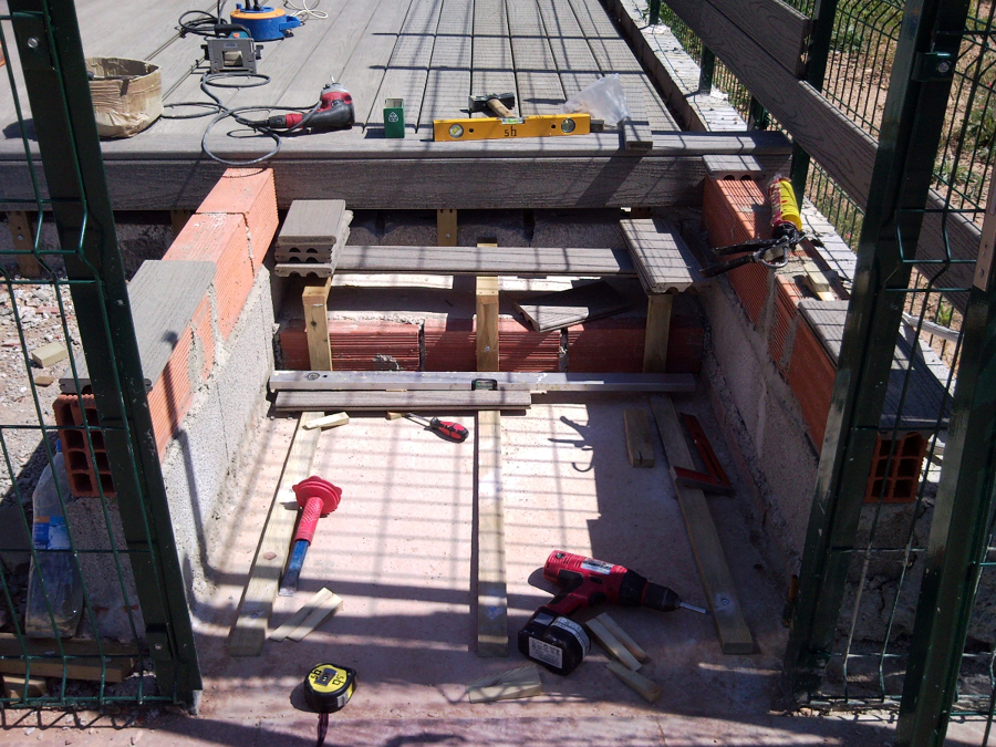 TARIMA EXTERIOR FIBERON PROFESSIONAL GRIS