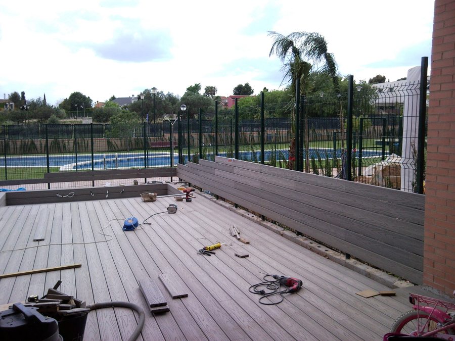 TARIMA EXTERIOR FIBERON PROFESSIONAL GRIS