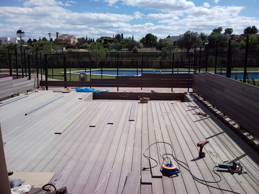 TARIMA EXTERIOR FIBERON PROFESSIONAL GRIS