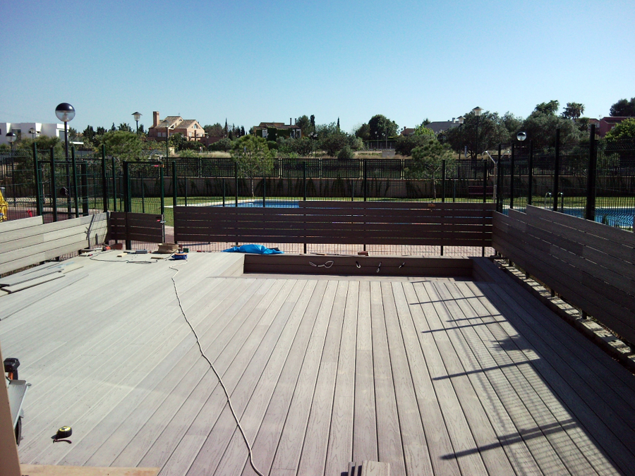 TARIMA EXTERIOR FIBERON PROFESSIONAL GRIS