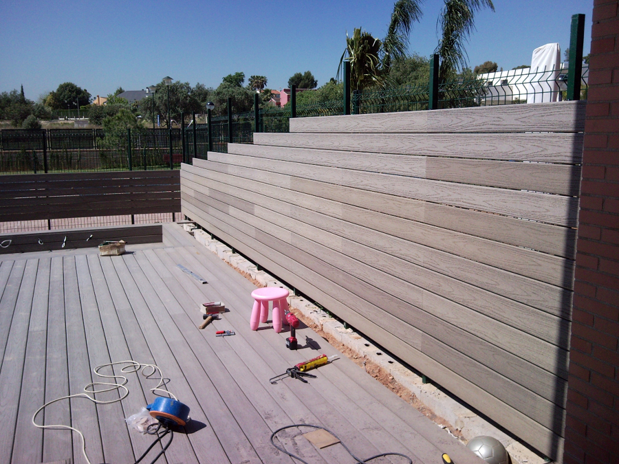 TARIMA EXTERIOR FIBERON PROFESSIONAL GRIS