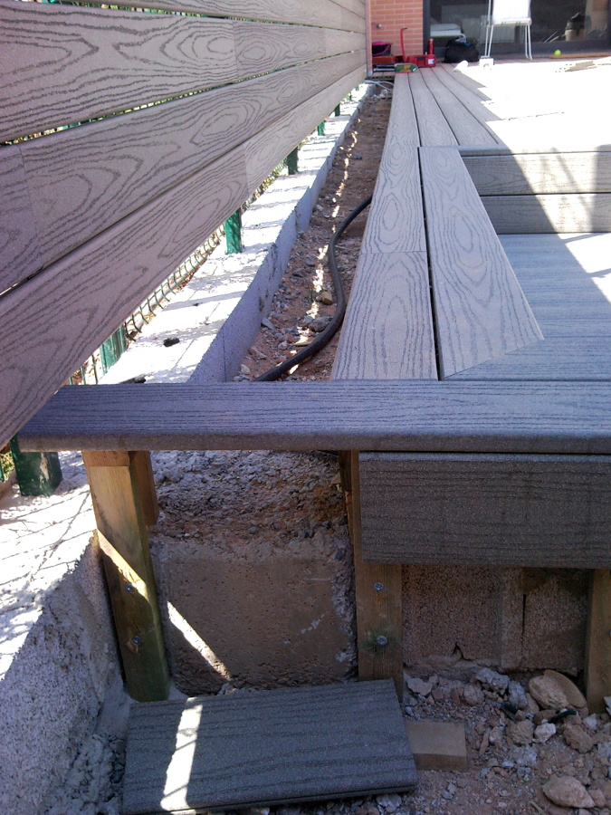 TARIMA EXTERIOR FIBERON PROFESSIONAL GRIS