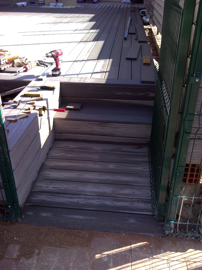 TARIMA EXTERIOR FIBERON PROFESSIONAL GRIS