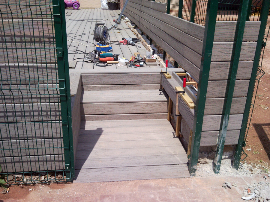 TARIMA EXTERIOR FIBERON PROFESSIONAL GRIS