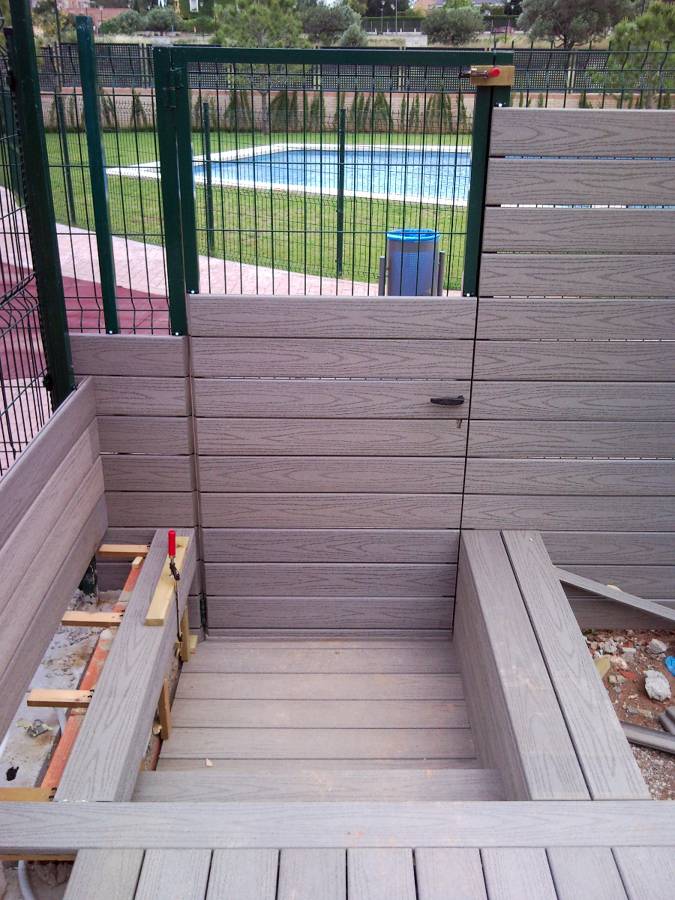 TARIMA EXTERIOR FIBERON PROFESSIONAL GRIS