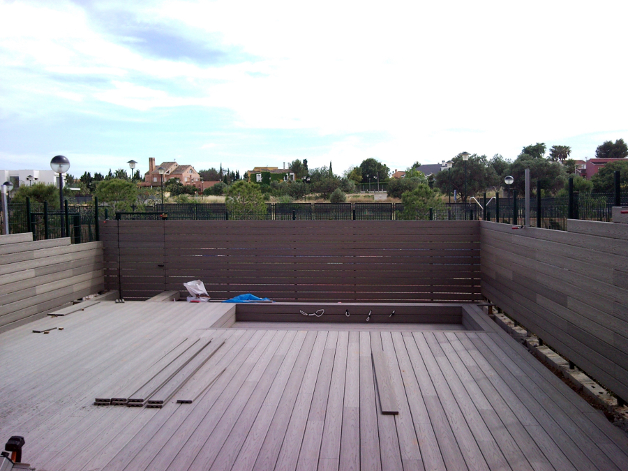 TARIMA EXTERIOR FIBERON PROFESSIONAL GRIS