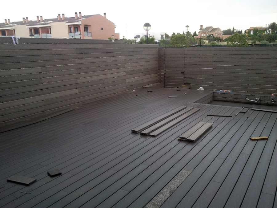 TARIMA EXTERIOR FIBERON PROFESSIONAL GRIS