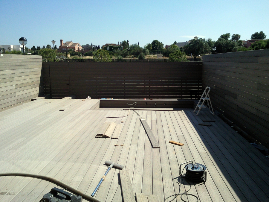 TARIMA EXTERIOR FIBERON PROFESSIONAL GRIS