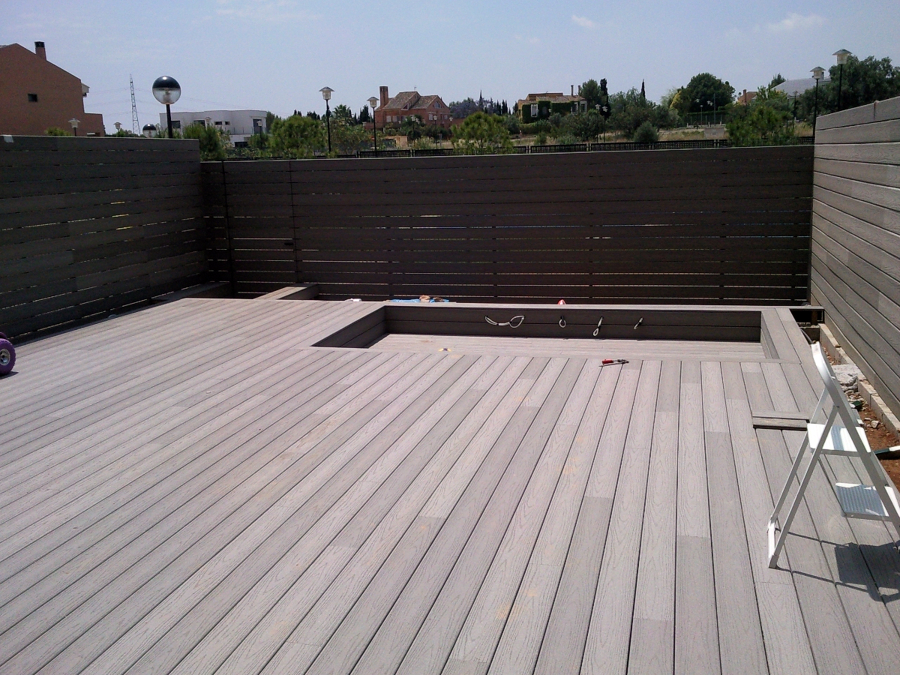 TARIMA EXTERIOR FIBERON PROFESSIONAL GRIS