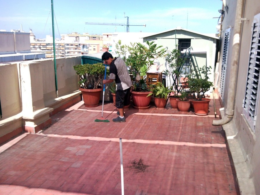 TARIMA EXTERIOR IPE EN ÁTICO