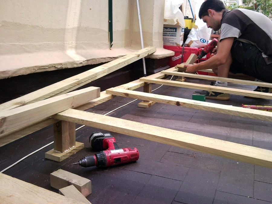 TARIMA EXTERIOR IPE EN ÁTICO