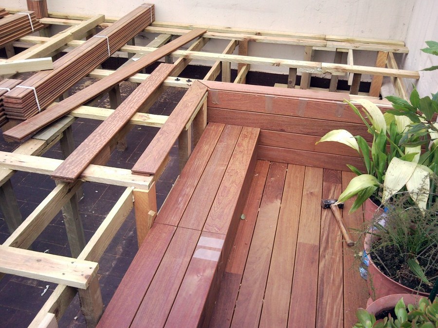 TARIMA EXTERIOR IPE EN ÁTICO